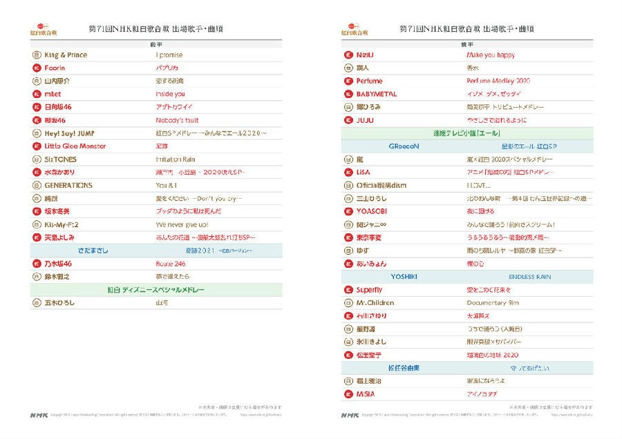 图片[2]-[BT/网盘下载][第71届 红白歌合战 全场中字][全01集][日语中字][MKV/7.39GB][720P][东京不够热]-影音屋