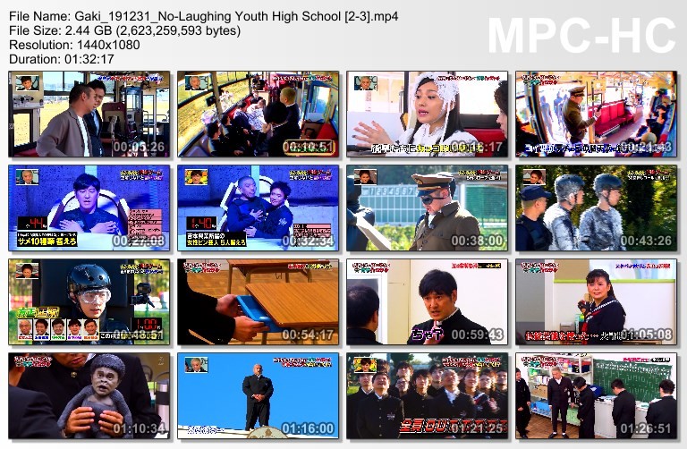 图片[3]-[BT下载/MG网盘下载][24小时绝对不准笑青春High School][20191231][MP4/TS/52.29GB][日语无字][1080P][多版]-影音屋