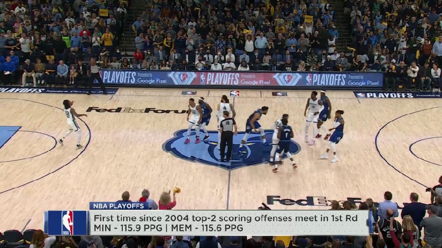 图片[2]-[BT下载][2022年04月17日 NBA季后赛 G1 森林狼vs灰熊][英文解说][1080p/60fps/MKV/H.264]-影音屋