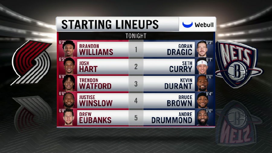 图片[3]-[BT下载][2022年03月19日 NBA常规赛 开拓者vs篮网][英文解说][1080p/60fps/MKV/H.264]-影音屋