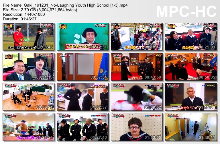 图片[2]-[BT下载/MG网盘下载][24小时绝对不准笑青春High School][20191231][MP4/TS/52.29GB][日语无字][1080P][多版]-影音屋