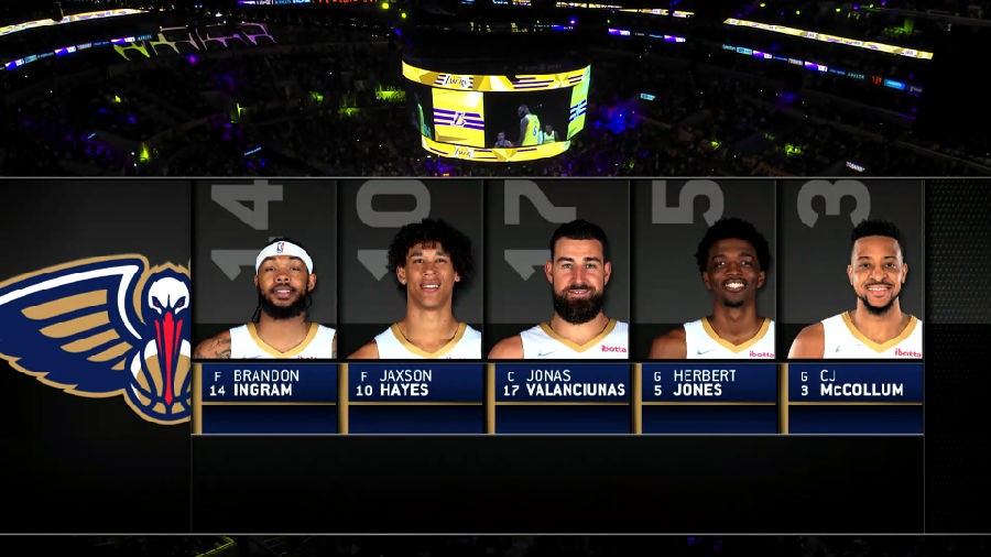 [BT下载][2022年04月02日 NBA常规赛 鹈鹕vs湖人][英文解说][1080p/60fps/MKV/H.264]-影音屋