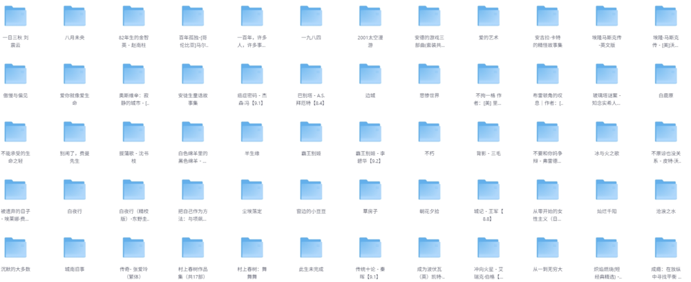 [1358本豆瓣高分系列合集1-200][mobi/epub] [7.4GB]-影音屋