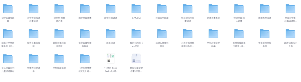 图片[2]-中小学课外名著读本汇总 [PDF/ZIP][36.4G]-影音屋