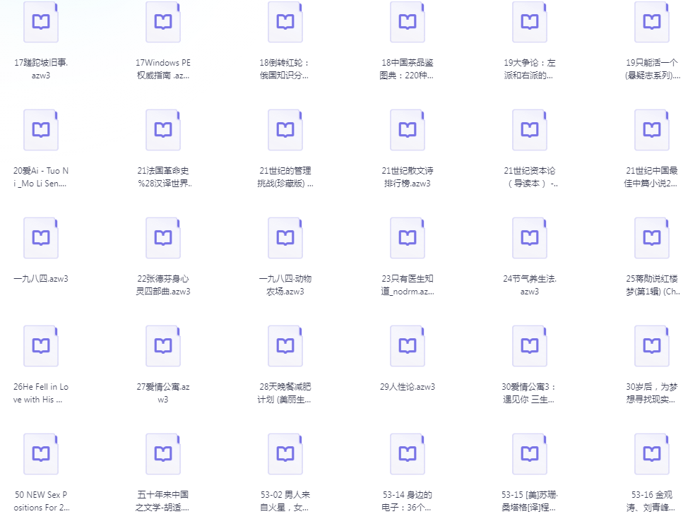 图片[5]-《亚马逊电子书3382本》没事的时候选几本看一看 很惬意[azw3]-影音屋