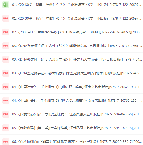 《天涯论坛优质图书》合集 当年火爆一时的作品 易和谐抓紧存[pdf]-影音屋