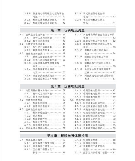 图片[3]-《门老师教你学电子–玩转万用表》电子技术爱好者 转万用表而精心打造[pdf]-影音屋