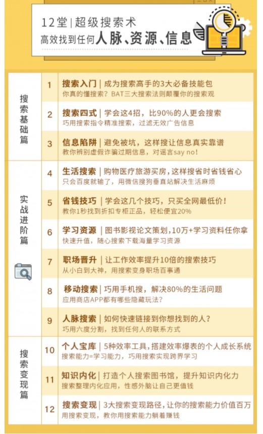 图片[2]-《用搜索提升收入，掌握最热门的职场技能》价值99元[mp4]-影音屋