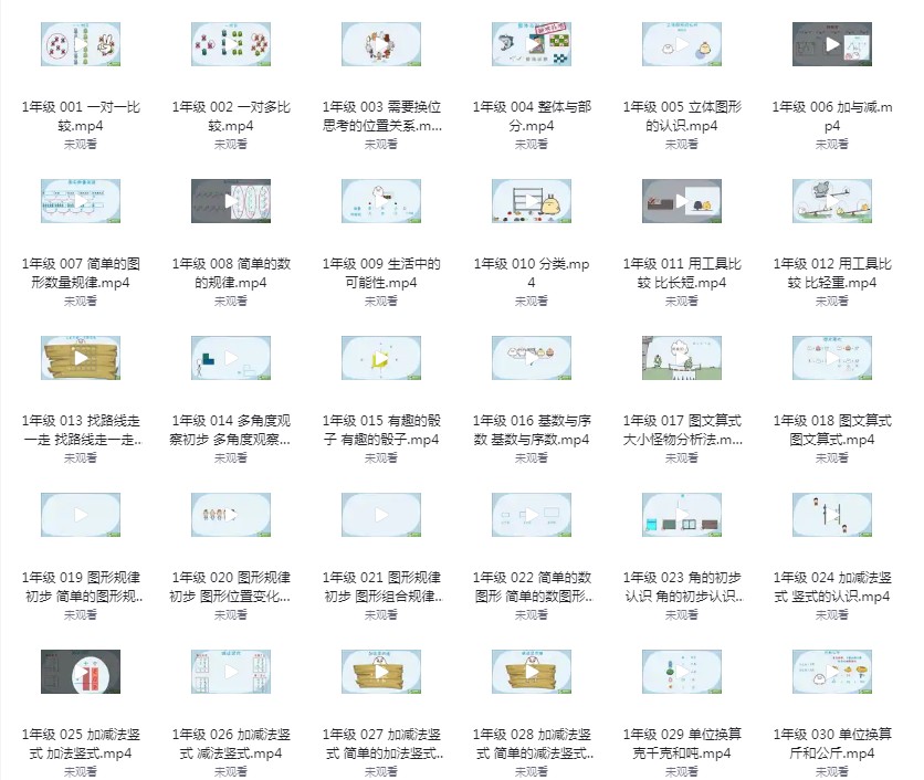 图片[2]-《1-6年级高思奥数视频》分享知识的乐趣 提升成绩[mp4]-影音屋