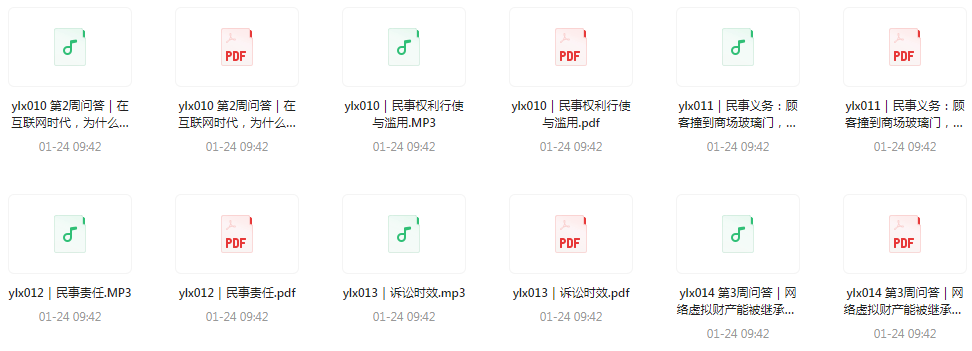 图片[3]-《杨立新民法典》200讲 真正懂点儿民法[mp3.pdf]-影音屋