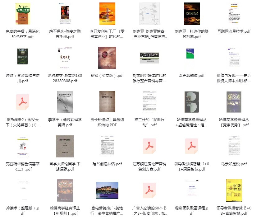 《国内外畅销书900本》经典之作 古今中外 当下热门 生活工作人生[pdf]-影音屋