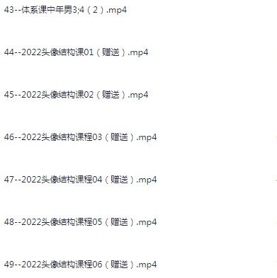 图片[5]-《峥峥素描2022全新头像体系课》[mp4]-影音屋