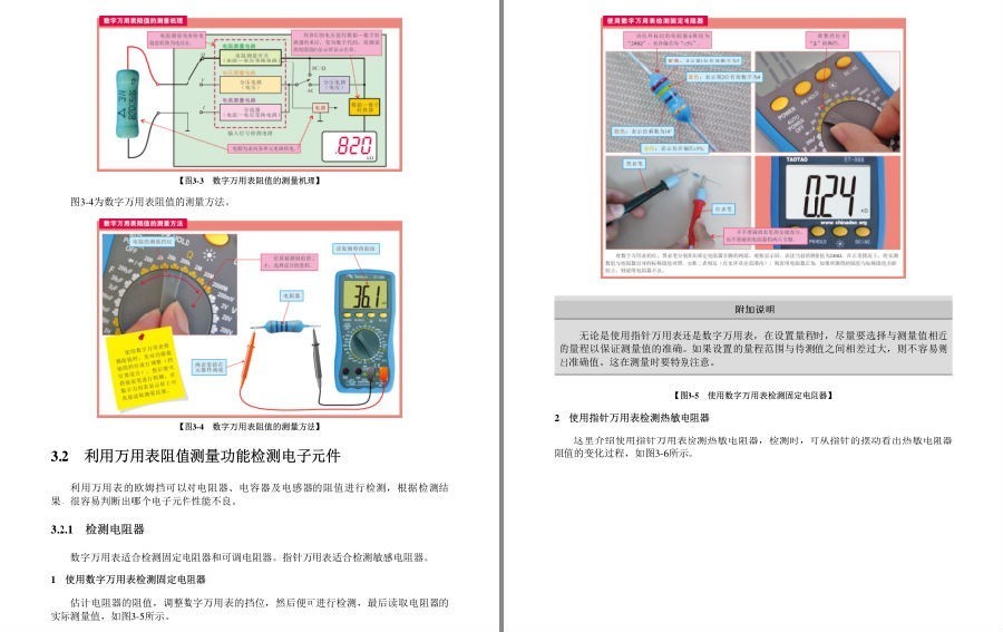 图片[14]-《全彩图解万用表使用》一书在手 万用表检测不愁 想测哪里测哪里[azw3]-影音屋