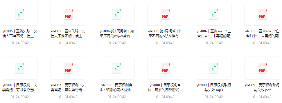 图片[2]-《杨立新民法典》200讲 真正懂点儿民法[mp3.pdf]-影音屋