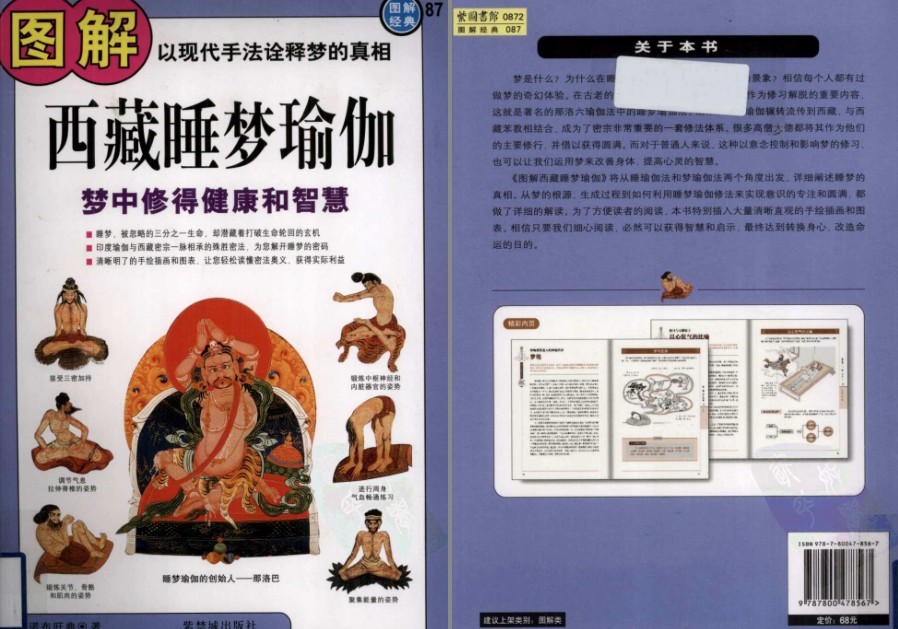 《图解西藏睡梦瑜伽》以现代手法诠释梦的真相 梦中修得健康和智慧[pdf]-影音屋