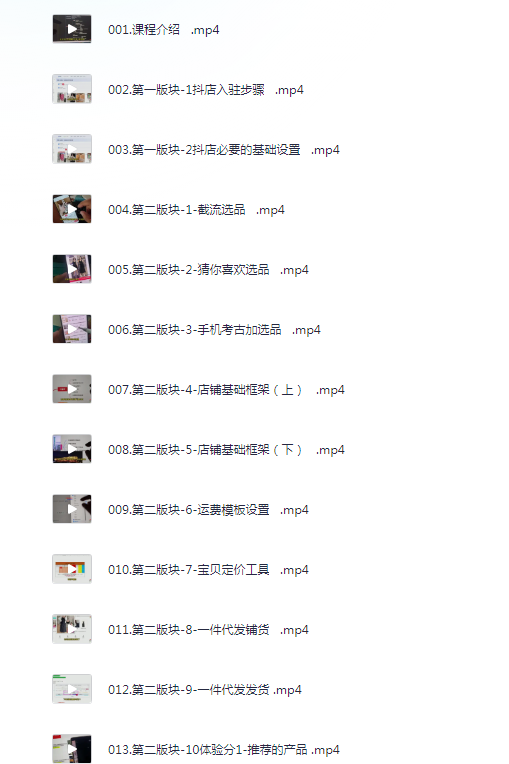 《抖音小店运营零基础入门到精通》全套精细化教程 实操易懂 落地版[pdf]-影音屋