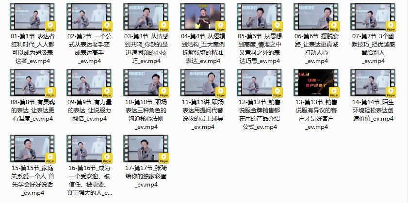 《会说话成大事》超级表达课 你的表达价值千万[mp4]-影音屋