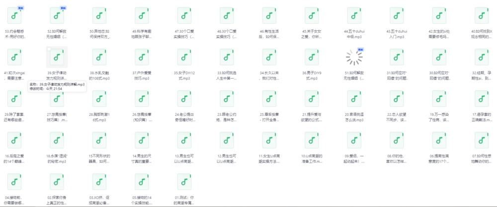 李熙墨：情趣课程100天完结版[MP3][1.2G]-影音屋