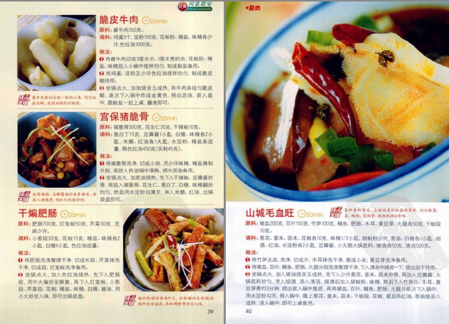 图片[7]-《经典川菜教室》彩图版 一菜一格 百菜百味 500道川菜美食[pdf]-影音屋