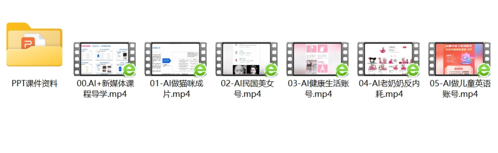 《黑马DeepSeek 2025AI+新媒体搞钱指南》[mp4]-影音屋