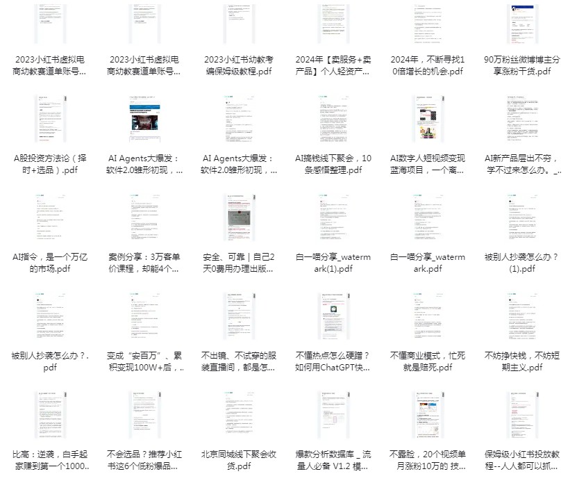 图片[6]-《精整2023年知识星球付费文合集》800多篇 提升自我[pdf]-影音屋