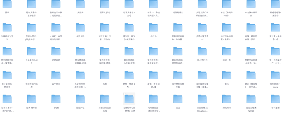 图片[2]-[1358本豆瓣高分系列合集1-200][mobi/epub] [7.4GB]-影音屋