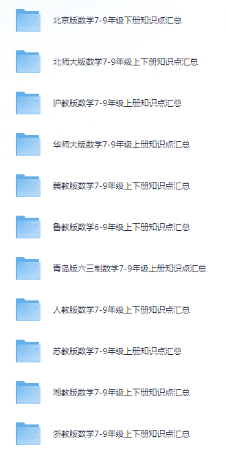 图片[2]-《初中各科知识点梳理大全》提升学生成绩[pdf]-影音屋