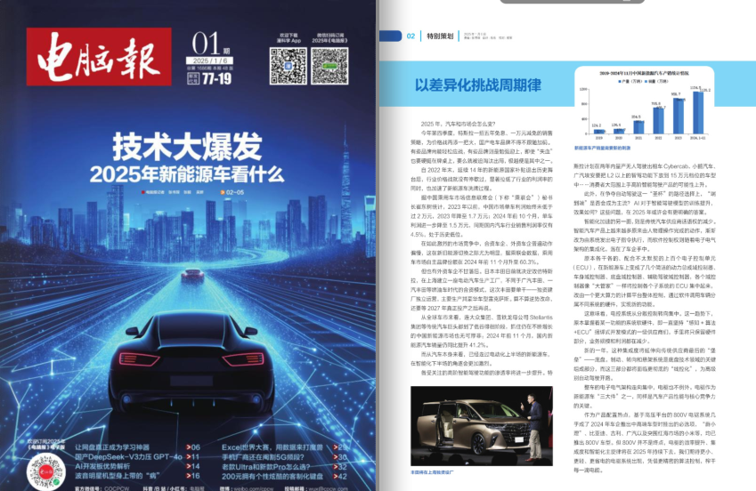 《电脑报》2025年 第1期 科技新闻 数码产品 人工智能[pdf]-影音屋