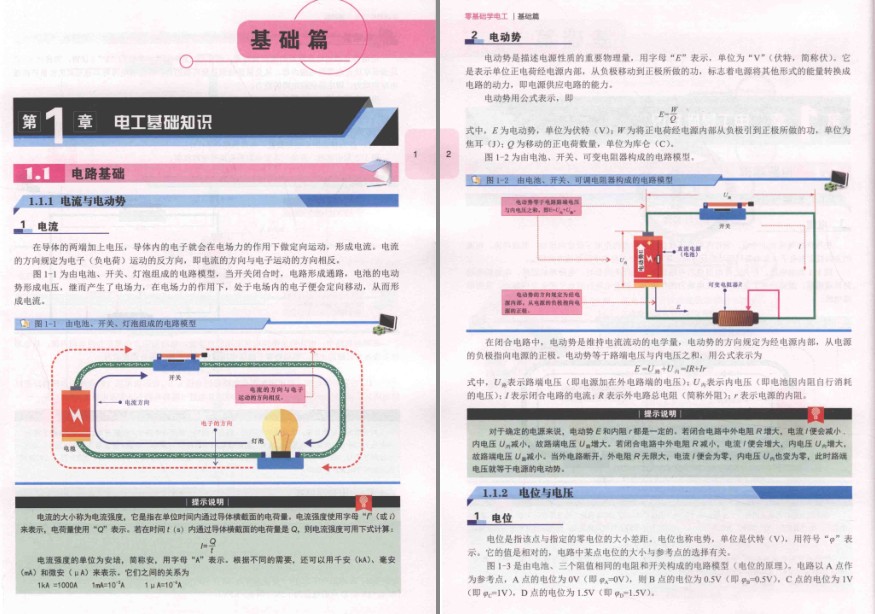图片[2]-《零基础学电工+从零开始学弱电电工技术》精讲电工基础知识与识图[pdf]-影音屋