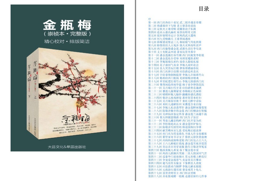 图片[2]-《金瓶梅》有声读物+电子书 精心校对 精彩故事 还原原汁原味的金瓶梅[pdf.wma]-影音屋