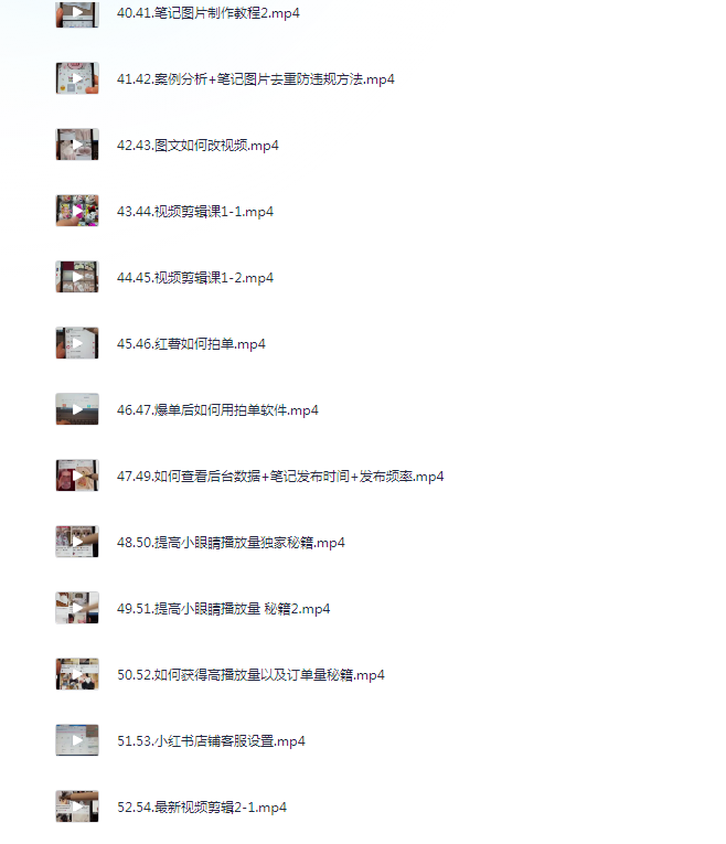 图片[3]-《小红书电商运营小白实操课》[mp4]-影音屋