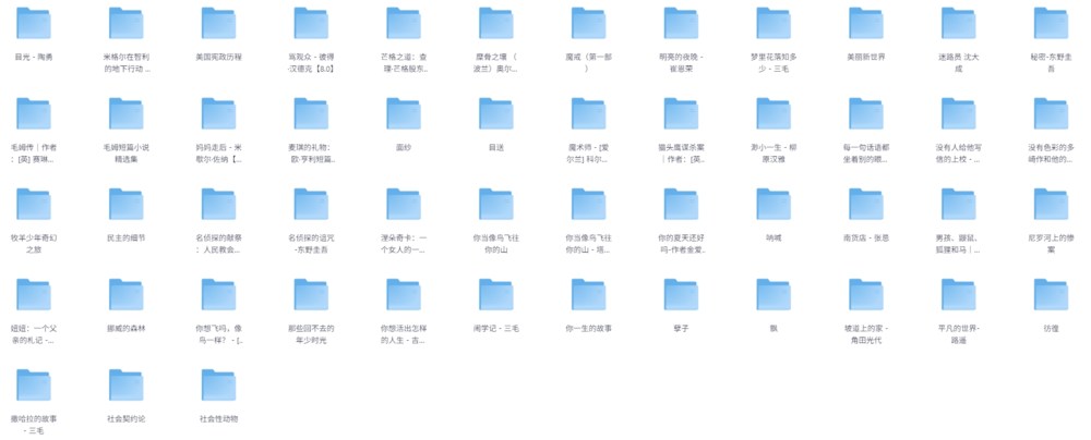图片[2]-[1358本豆瓣高分系列合集301-400][mobi/epub] [1.25GB]-影音屋