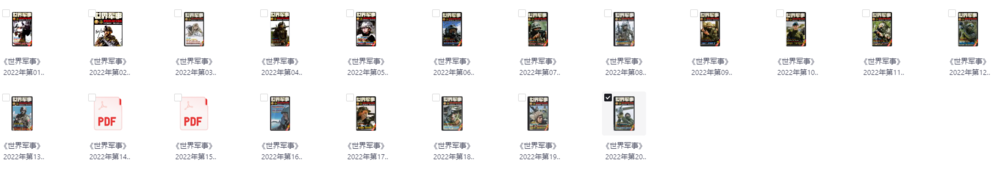 《世界军事杂志2022年合集》20期 纵览世界战争风云 精美武器装备图片[pdf]-影音屋