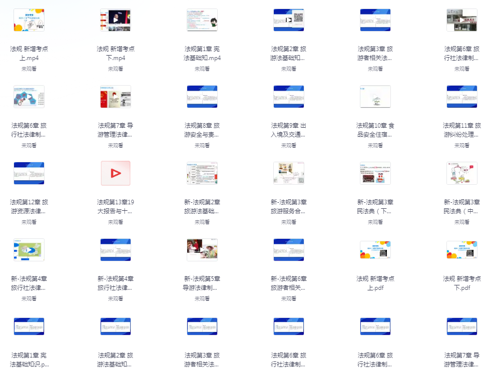 图片[2]-《全国导游证考试学习资料》[pdf]-影音屋
