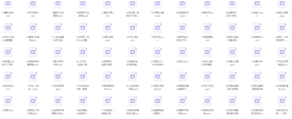 图片[2]-精选自我提升书单 (100部) [epub]-影音屋
