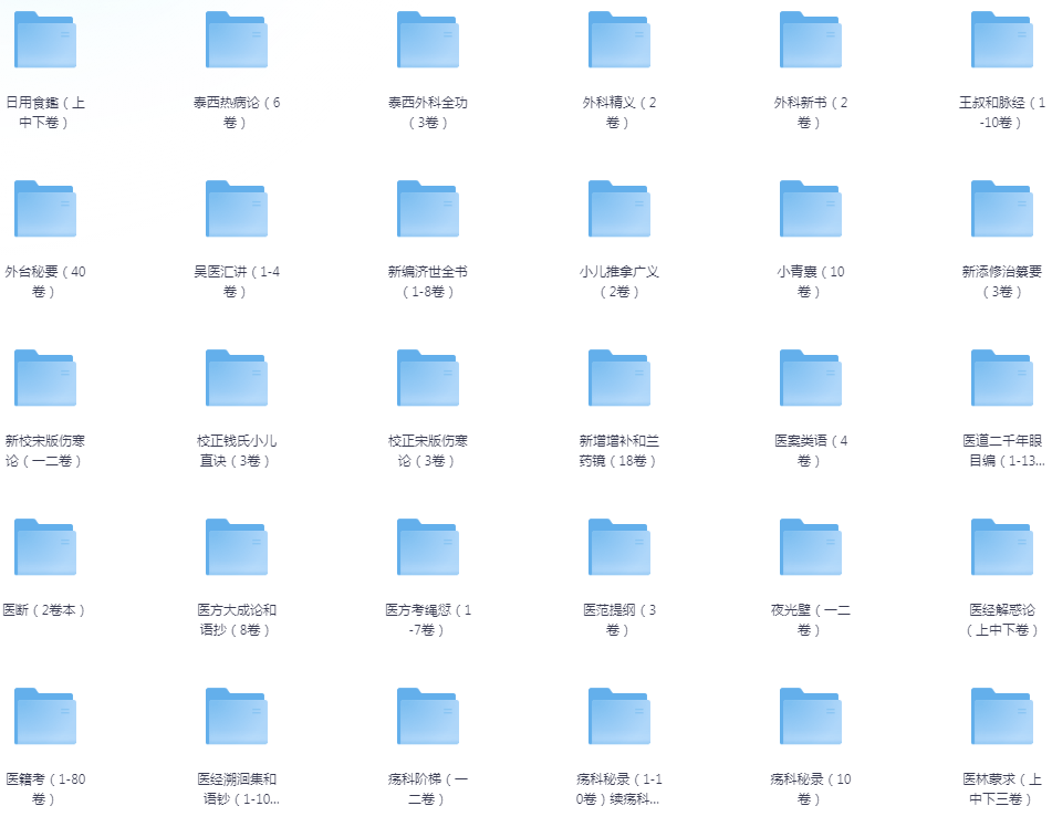 图片[2]-《2000本·珍贵中医古籍善本·全集》[pdf]-影音屋