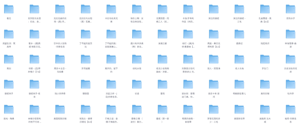 [1358本豆瓣高分系列合集301-400][mobi/epub] [1.25GB]-影音屋