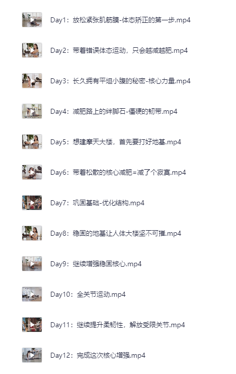 《B站:欧阳春晓28天女性根本性减脂课程》[MP4][25.89GB]-影音屋