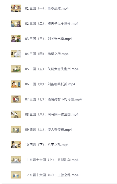 图片[2]-爆笑中国历史（暑期陪孩子一起学历史）[MP4][6.9G]-影音屋