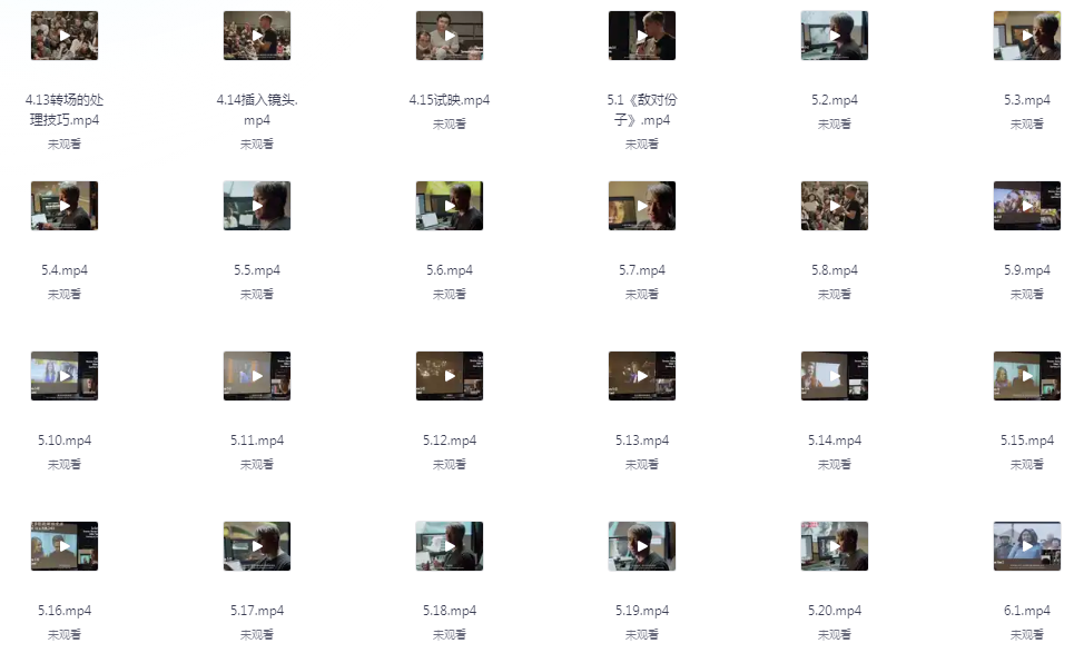 图片[2]-《剪辑大师课》奥斯卡最佳剪辑师的剪辑思路与技巧[mp4]-影音屋