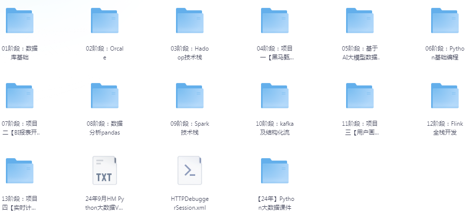 《2024年9月黑马就业班python+大数据开发V5》[mp4]-影音屋