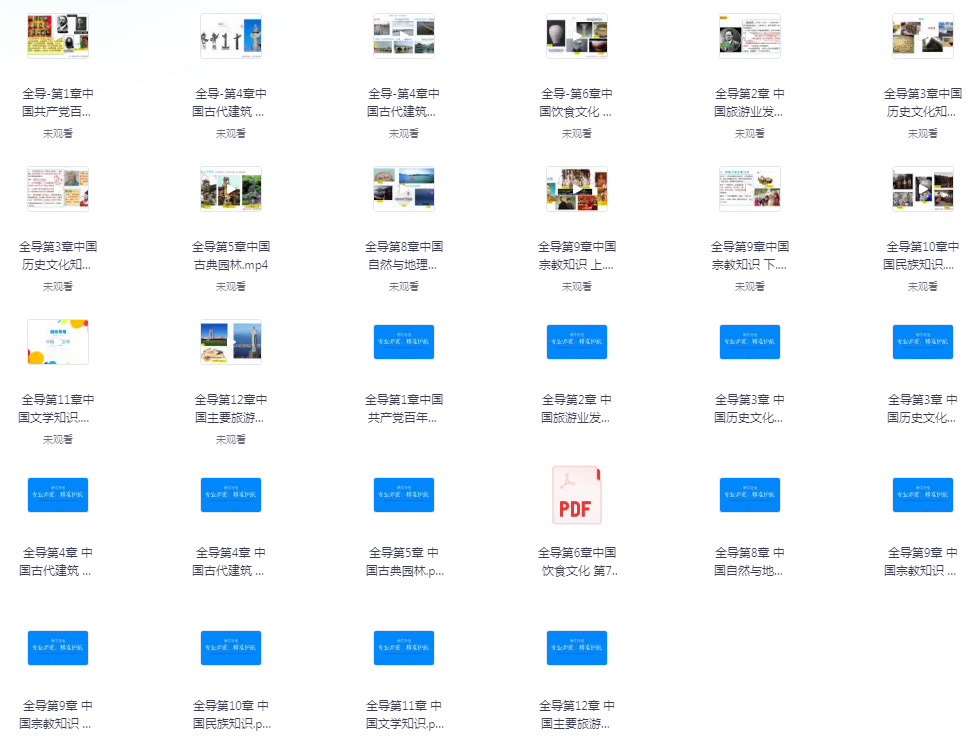 《全国导游证考试学习资料》[pdf]-影音屋