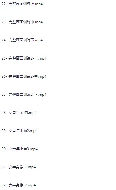 图片[3]-《峥峥素描2022全新头像体系课》[mp4]-影音屋