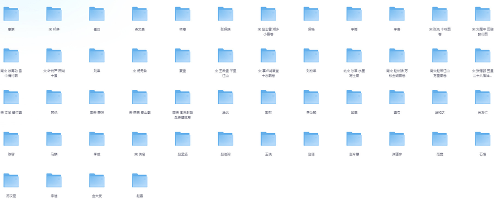 历代国画丨古代名画丨传世名画丨敦煌壁画丨山水画丨传世古画 大全[PDF]-影音屋