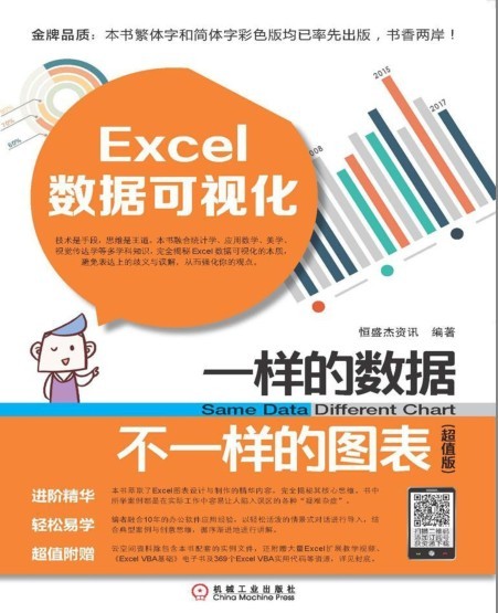 《Excel数据可视化》一样的数据不一样的图表 眼前一亮的图表[pdf]-影音屋