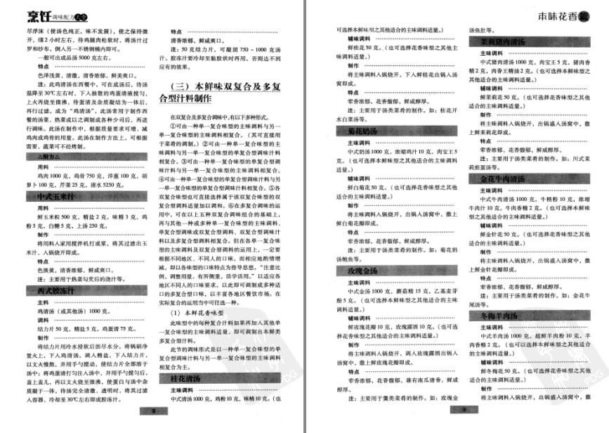 图片[3]-《烹饪调味配方大全》上下册 千种双复合调味方法 纯天然配料[pdf]-影音屋