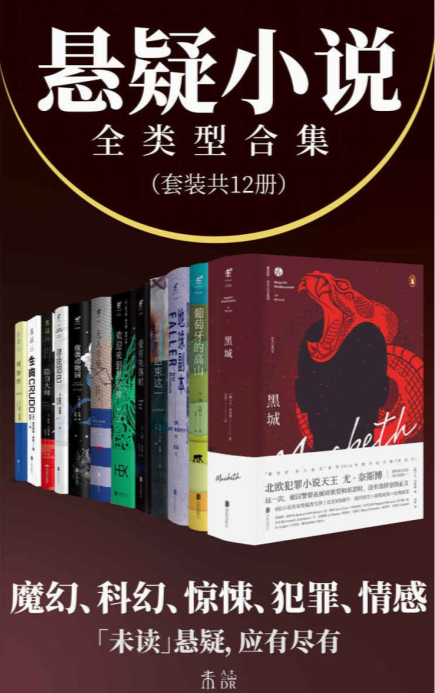 《悬疑小说全类型合集》（全12册）[EPUB]-影音屋