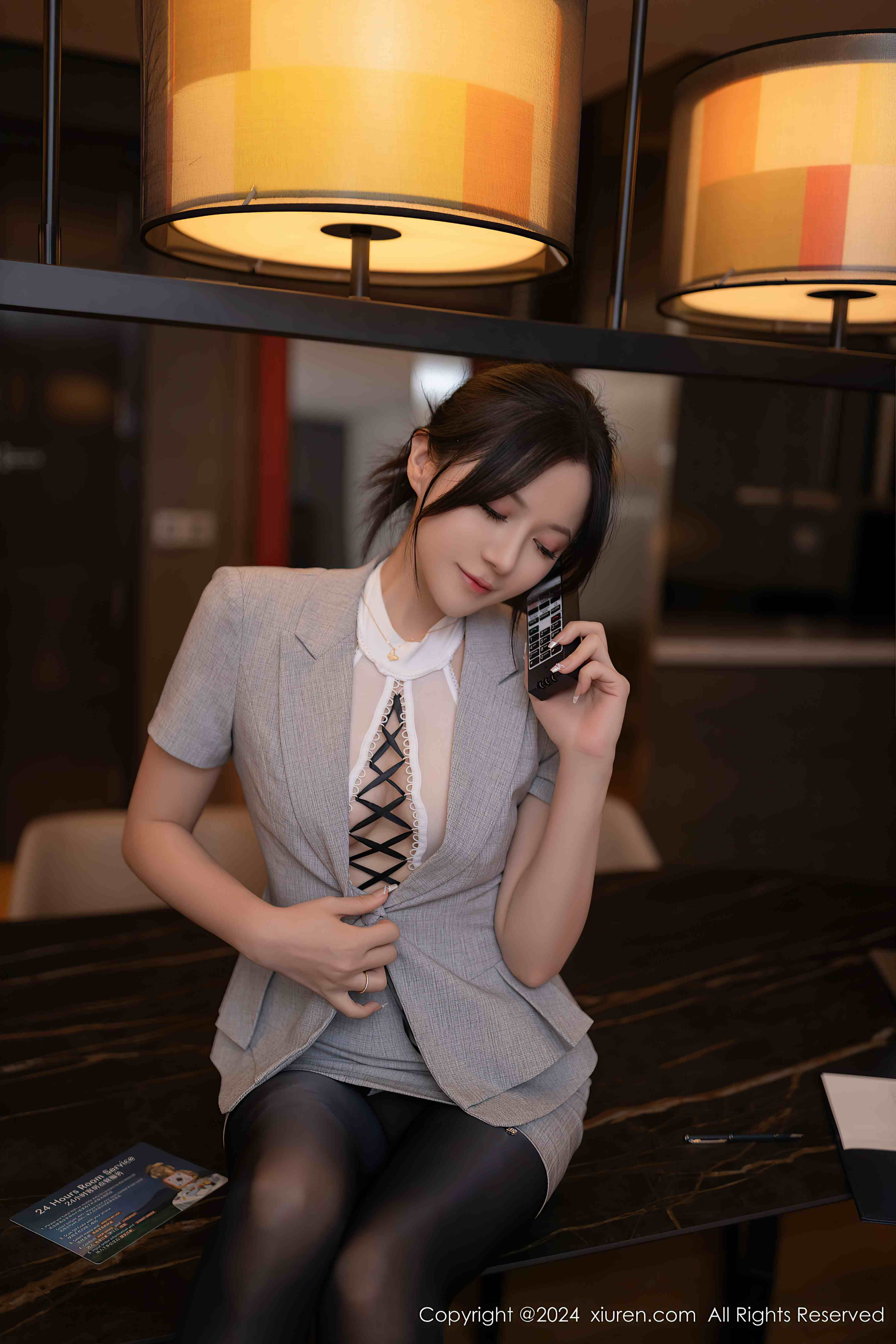 鱼子酱Fish 土豪定制 黑丝御姐套装 极致性感[82+1P／773MB]-影音屋