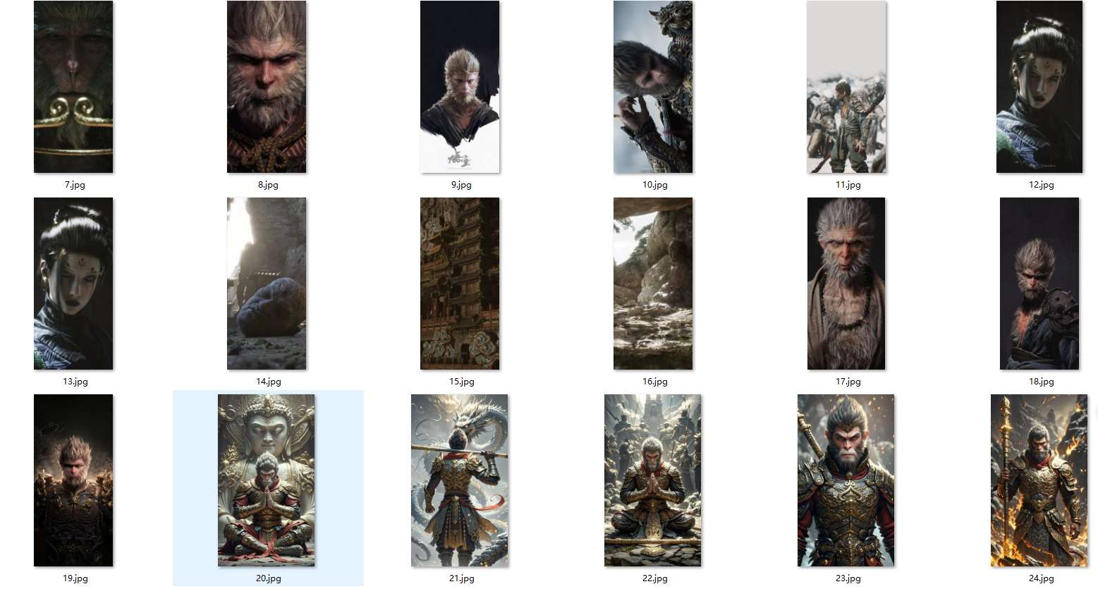 图片[4]-黑神话：悟空 电脑手机桌面高清壁纸[0.3G]-影音屋