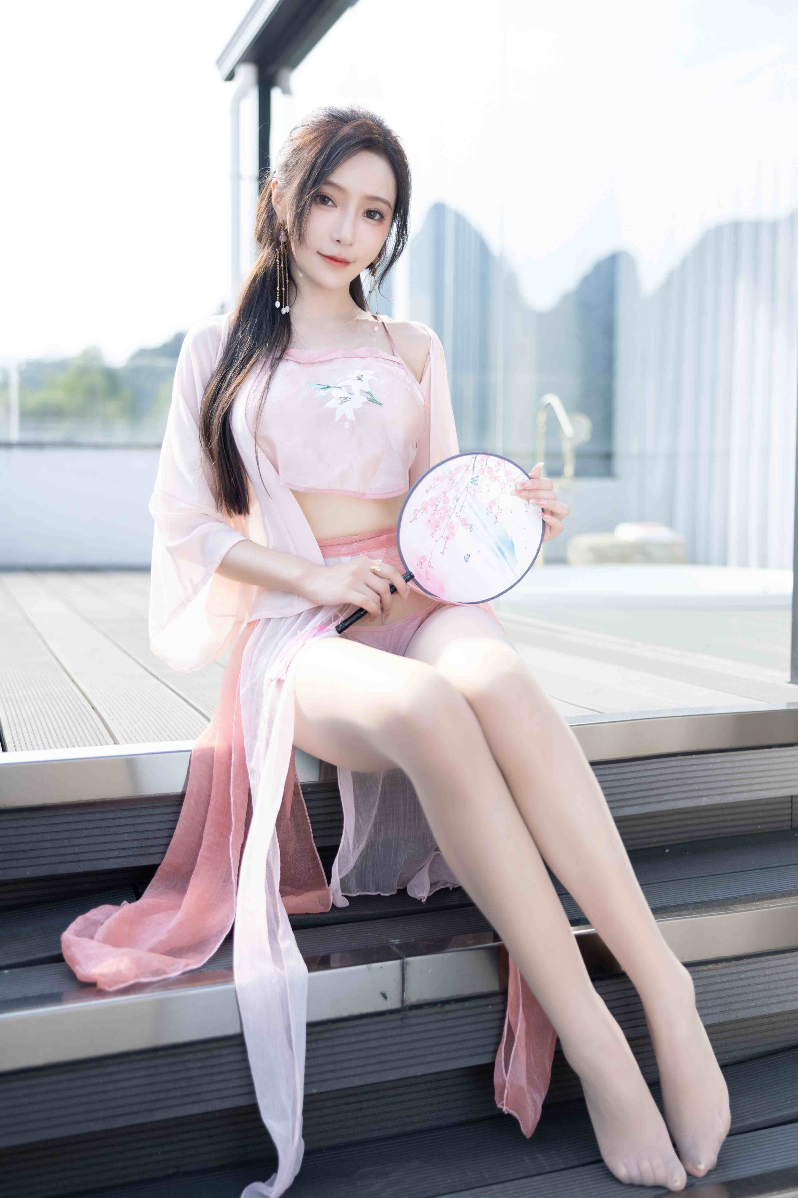 王馨瑶Yanni – 粉色古装情趣[100P／438MB]-影音屋